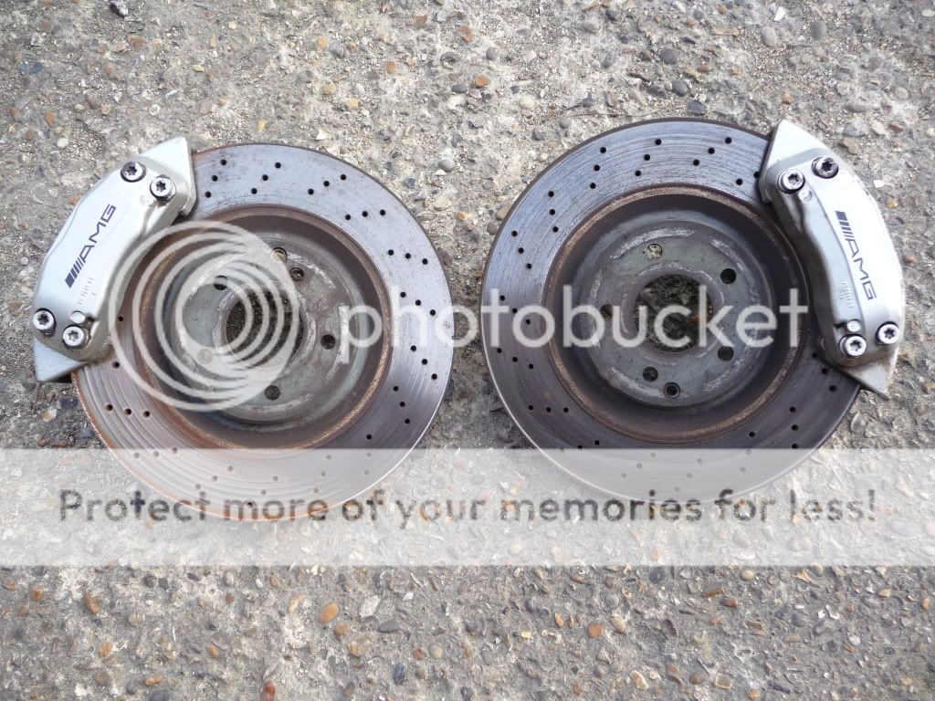 For Sale W209 CLK55 AMG Calipers & Discs Classifieds Mercedes