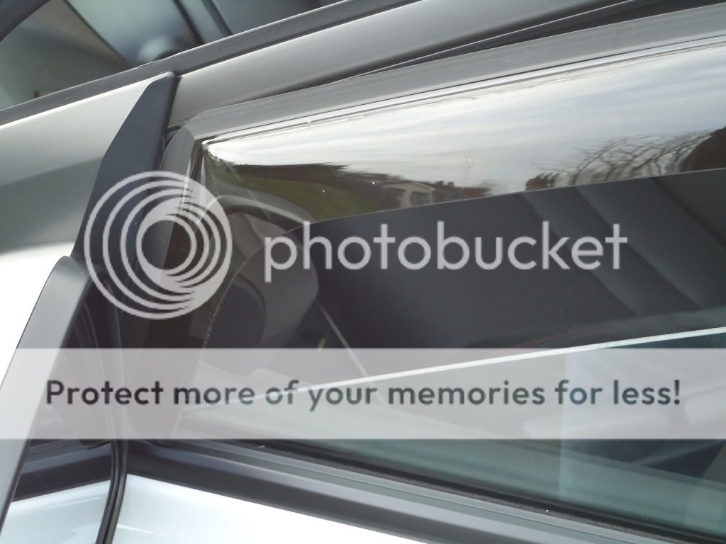 DIY Weathertech window visors from Xenondepot 8th Generation Honda