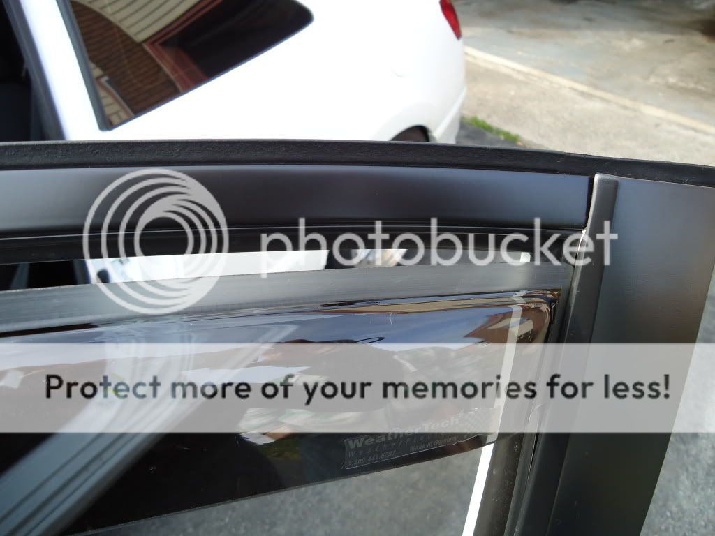 DIY Weathertech window visors from Xenondepot 8th Generation Honda