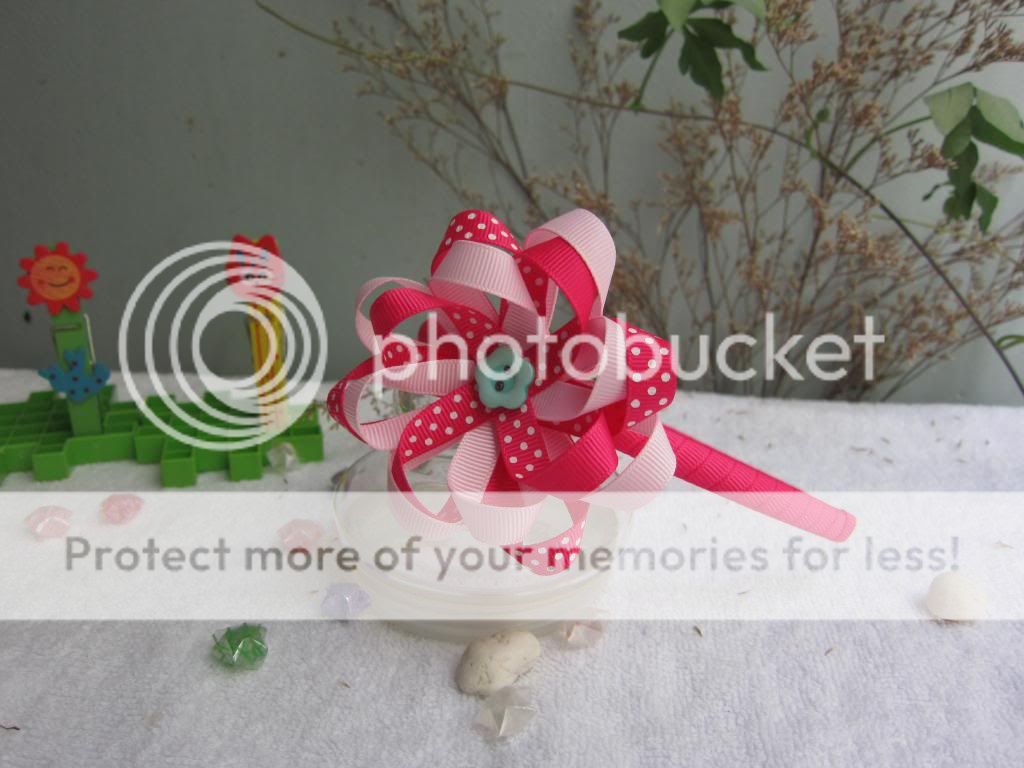 Cài tóc, băng đô, kẹp tóc Hand made 100% cho mẹ và Bé - 24