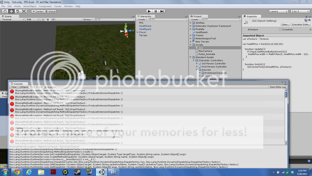 Health Bar/ sprites in JavaScript? - Unity Forum